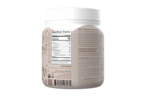 KOS Organic Coconut Milk Powder Perspective: back