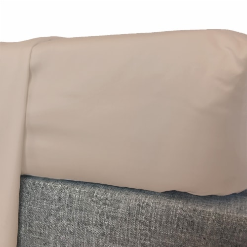 BedVoyage Luxury 100% viscose from Bamboo Fitted Sheet, King - Champagne Perspective: back