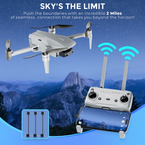 Contixo F36 Foldable Drone with Gimbal 4k Camera 1 ea Mariano s
