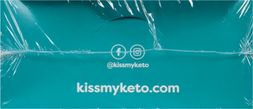 Kiss My Keto Chocolate Cookie Dough Keto Bars Perspective: back