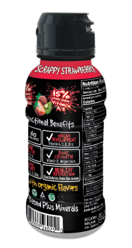 Rebellious® Kids Scrappy Strawberry Perspective: back