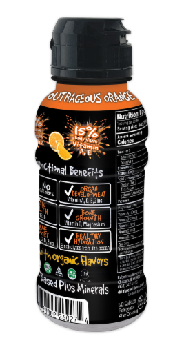 Rebellious® Kids Outrageous Orange Perspective: back