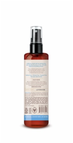 Soapbox Argan Oil Anti-Frizz Smoothing Serum Treatment Perspective: back