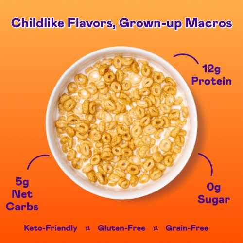 Magic Spoon Maple Waffle Cereal Perspective: back