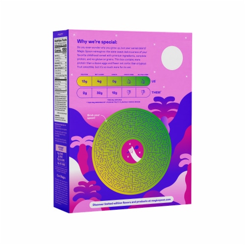 Magic Spoon® Grain Free Fruity Cereal Perspective: back
