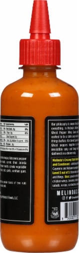 Melinda's® Creamy Style Ghost Pepper Wing Sauce Perspective: back