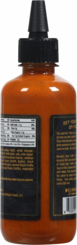 Melinda’s Black Truffle Hot Sauce Perspective: back