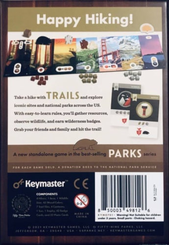 Keymaster Games Trails Perspective: back
