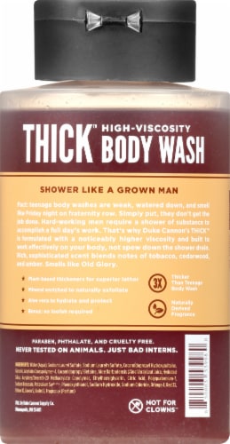 Duke Cannon Thick Old Glory High Viscosity Body Wash Perspective: back