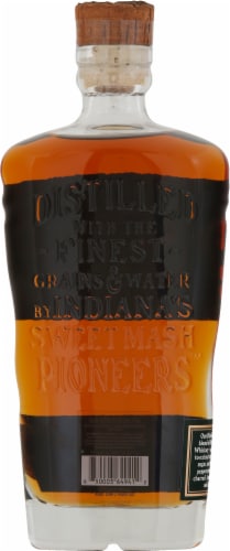 Hard Truth Distilling Co Sweet Mash Rye Whiskey Perspective: back