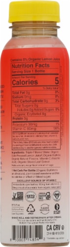 Lemon Perfect® Strawberry Passion Fruit Cold-Pressed Lemon Water Perspective: back