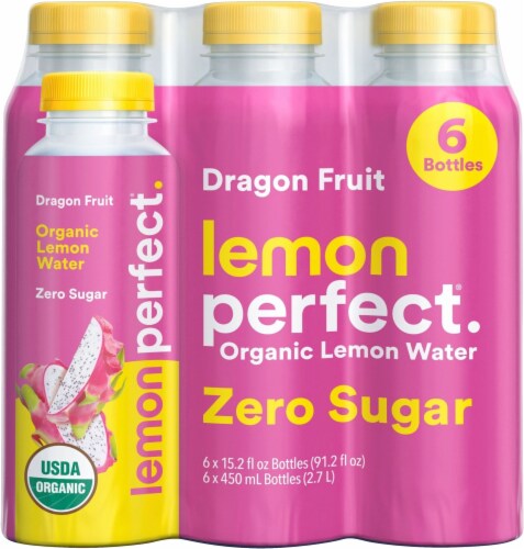 Lemon Perfect® Dragon Fruit Mango Hydrating Lemon Water Multipack Perspective: back