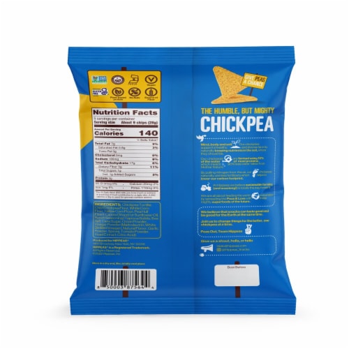 Hippeas® Rockin' Ranch™ Chickpea Tortilla Chips Perspective: back