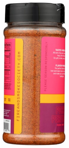 Fire and Smoke Society Pork Perfect™ Pork Rub Perspective: back