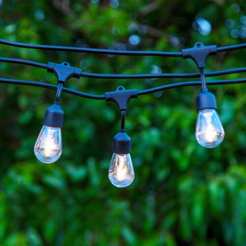 Ambience Pro Solar 27 Ft Hanging 2W LED Outdoor String Lights Waterproof Weatherproof 1 Kroger