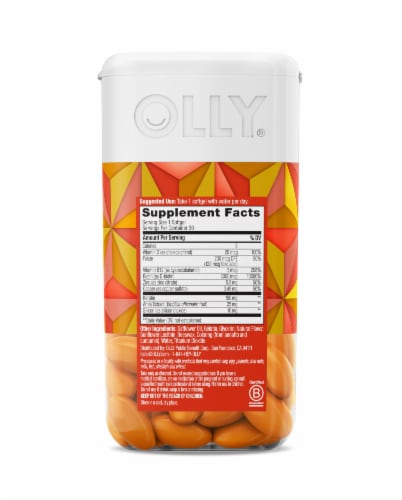 Olly Hair Ultra Softgels Perspective: back