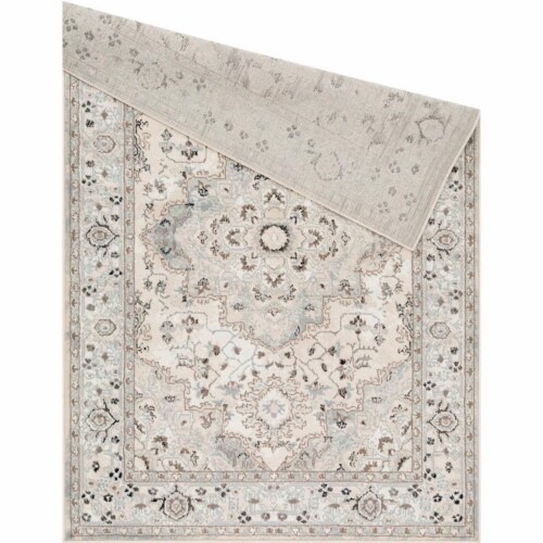 Lbaiet MN189E81 8 x 10 ft. Mindoro Nina Oriental Rug, Beige Perspective: back