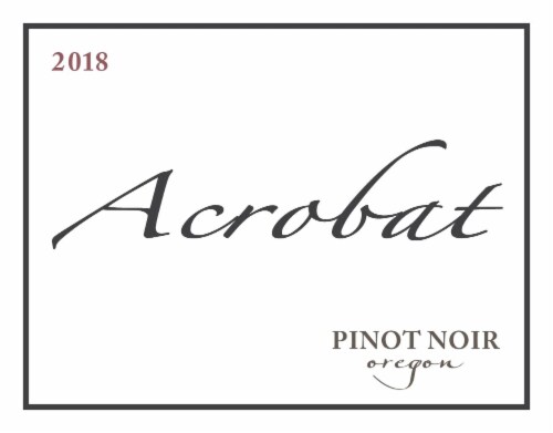 Acrobat Wines Pinot Noir Can Perspective: back