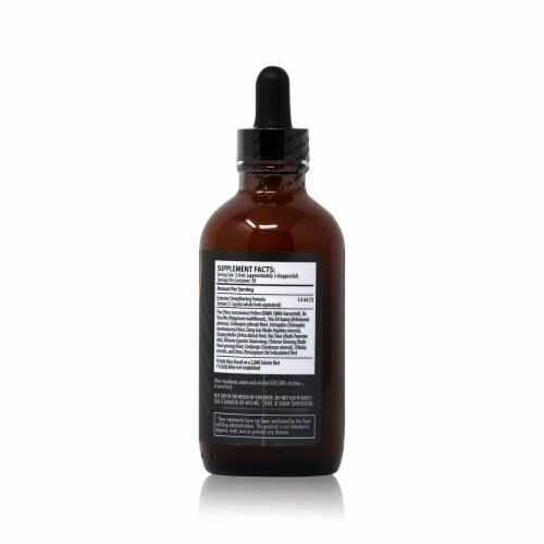 RAW Forest Foods Pine Pollen Alchemy Endocrine Strengthening Formula Dietary Supplement Perspective: back
