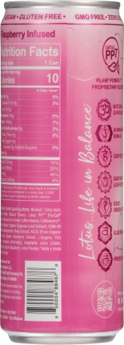 Lotus Plant Power Drink - Pink Lotus Perspective: back