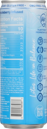 Lotus Plant Power Drink - Blue Lotus Perspective: back