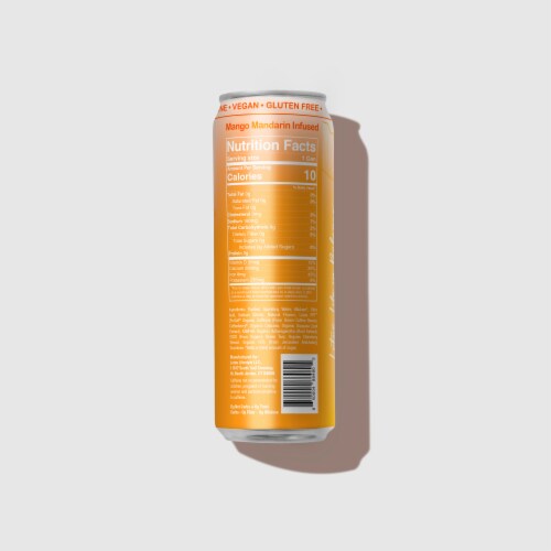 Lotus Orange Lotus Zero Sugar Plant Power Drink Perspective: back
