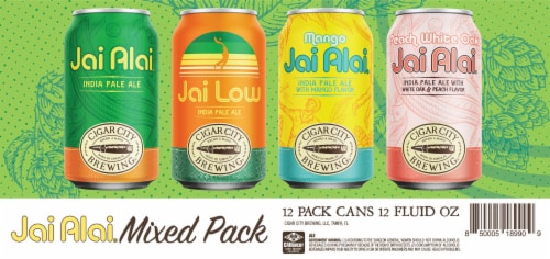 Cigar City Brewing Jai Alai Mixed Pack IPA Craft Beer Variety Pack Perspective: back