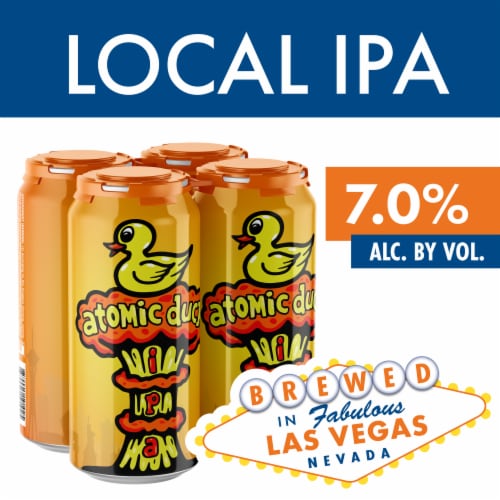 Able Baker Atomic Duck IPA Craft Beer Perspective: back