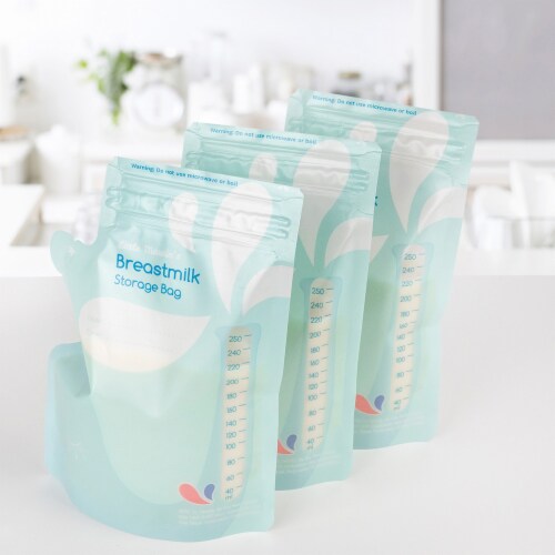 Little Martin's Breast Milk Storage Bags - 60 pcs Perspective: back
