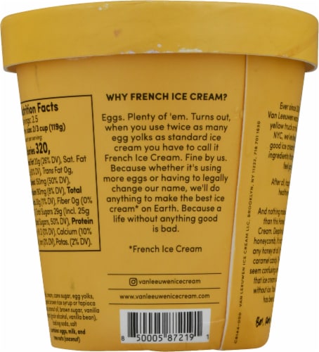 Van Leeuwen Honeycomb French Ice Cream Perspective: back