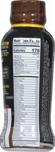Don't Quit Max Chocolate Daily Nutrition Shake Perspective: back