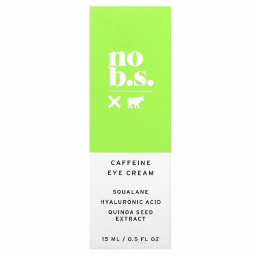 No BS Skincare Caffeine Eye Cream - 0.5 fl oz (15 ml) Perspective: back