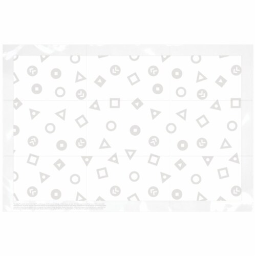 LinnieLou Disposable 6.69  x 9.84  Plastic Placemats White 20 Count (LL20PM) LTISLL20PM Perspective: back