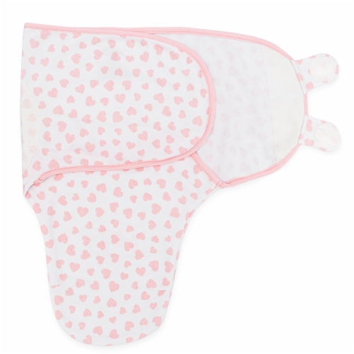 Swaddle Blanket Baby Girl Boy Easy Adjustable 3 Pack Infant Sleep Sack (Large, Pink) Perspective: back