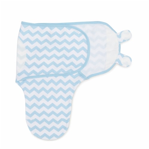 Swaddle Blanket Baby Girl Boy Easy Adjustable 3 Pack Infant Sleep Sack (Small, Blue) Perspective: back