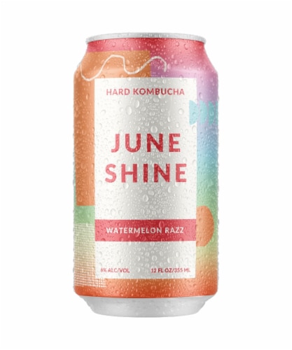 JuneShine Sunset Hard Kombucha Variety Pack, 8 cans / 12 fl