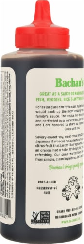 Bachan's® Yuzu Citrus Japanese BBQ Sauce Perspective: back