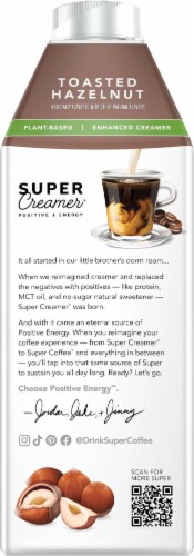 Super Creamer® Toasted Hazelnut Creamer Perspective: back
