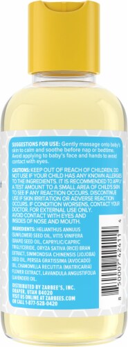 Zarbee's® Naturals Baby Calming Massage Oil Perspective: back