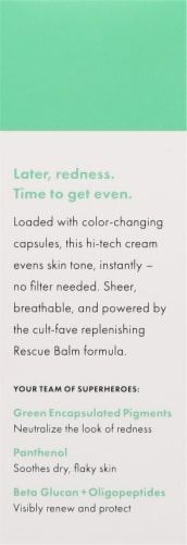 Hero Cosmetics Green Tinted Color-Correcting Rescue Balm Perspective: back