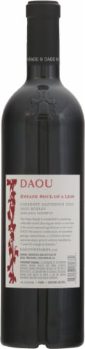 Daou Vineyards Soul Of A Lion Cabernet Sauvignon Perspective: back