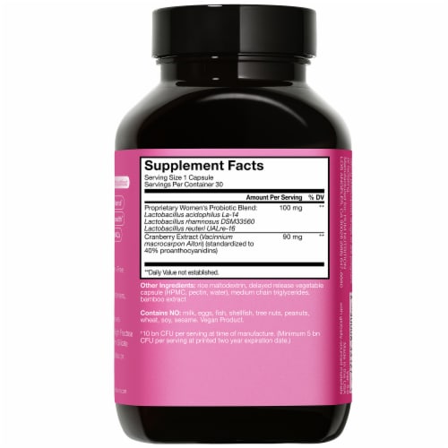 Hum® Nutrition Private Party® Probiotic Supplement Perspective: back