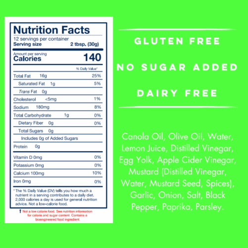 Yo Mama’s® Dairy-Free Ranch Salad Dressing