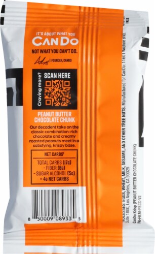 Keto Krisp™ Peanut Butter Chocolate Crunch Plant Based Perspective: back