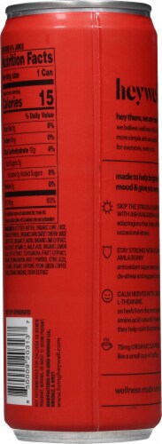 Heywell Energy + Life Cherry Limeade Sparkling Water Perspective: back