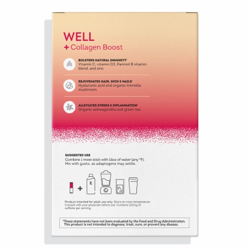 Zolt™ Well +Collagen Boost Meyer Lemon Tea Plant-Powered Superdrink Mixes Perspective: back