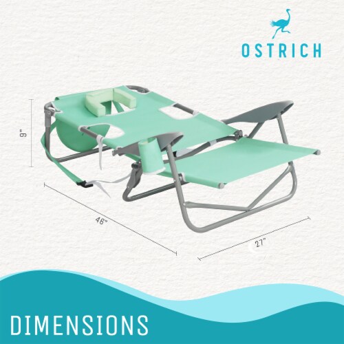 Ostrich On Your Back Folding Reclining Outdoor Beach Camping Lawn