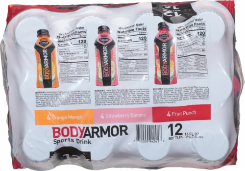 Body Armor Sports Drink Variety Pack Perspective: back