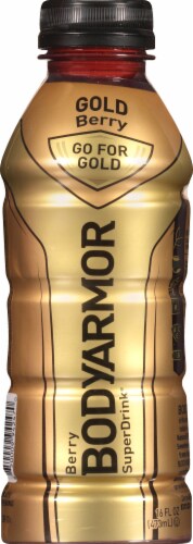 BODYARMOR Gold Berry Sports Drink Bottle Perspective: back