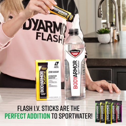 BODYARMOR® SportWater Sports Drink Bottles Perspective: back